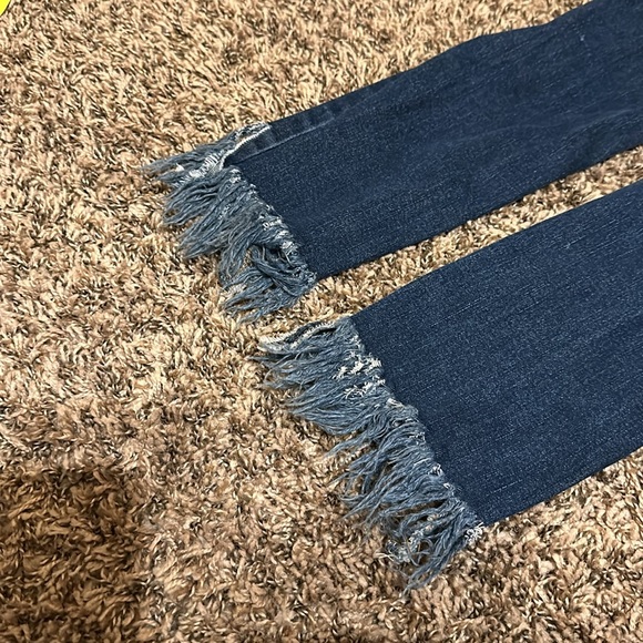Free People Jeans Frayed 27 - Picture 7 of 8